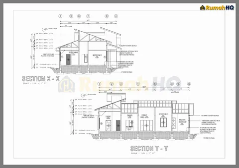 Lukisan teknikal rumah RHQ-A4-08, helaian 8 daripada 8