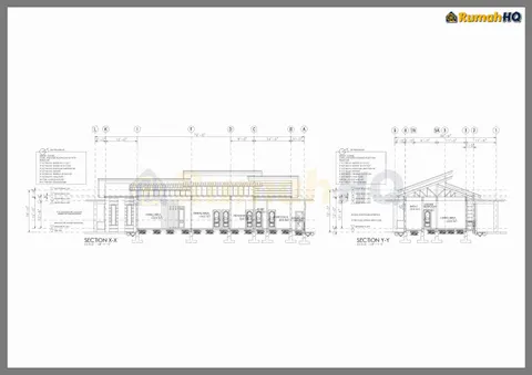 Lukisan teknikal rumah RHQ-A5-01, helaian 4 daripada 7