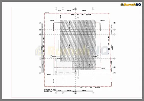 Lukisan teknikal rumah RHQ-D1-08, helaian 8 daripada 12