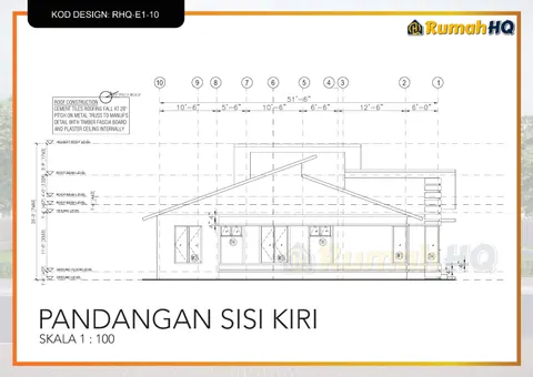 Lukisan teknikal rumah RHQ-E1-10, helaian 8 daripada 11