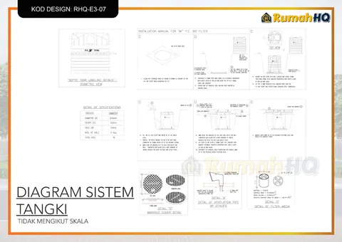Lukisan teknikal rumah RHQ-E3-07, helaian 13 daripada 13