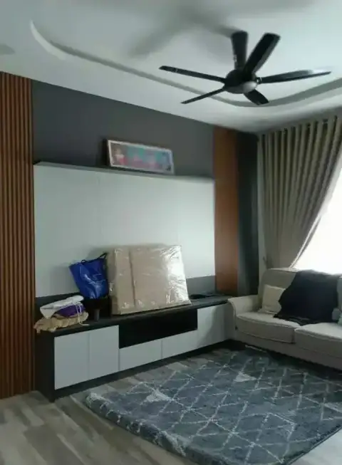 Ruang tamu, rumah pelanggan RumahHQ di Saujana Utama, Sungai Buloh