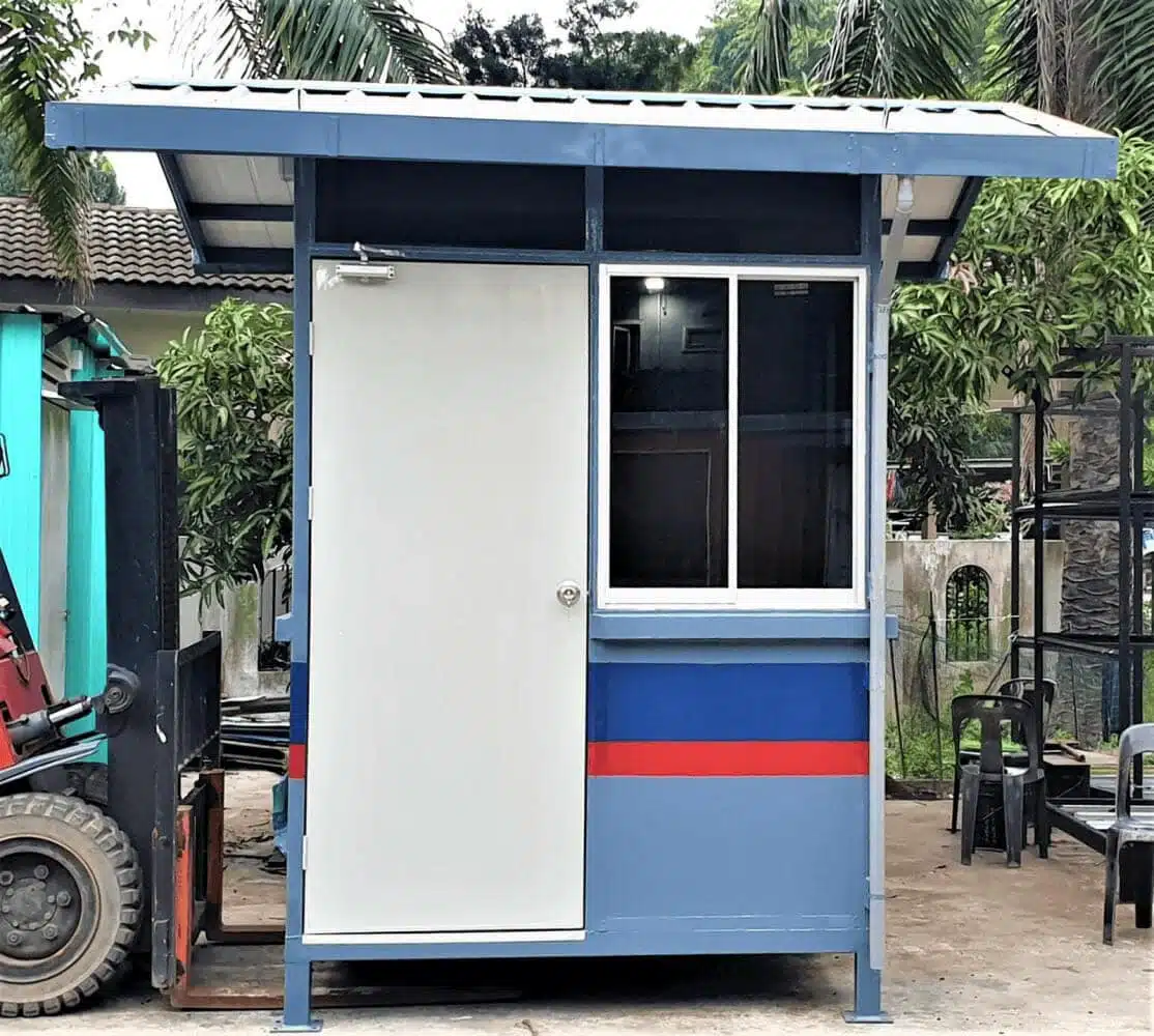 Guard House Portable Cabin | Economy – PPGI Deck & Steel Frame Finished