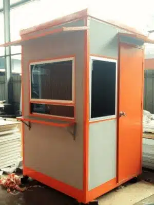 Guard House Portable Cabin | Economy – PPGI Deck & Steel Frame Finished