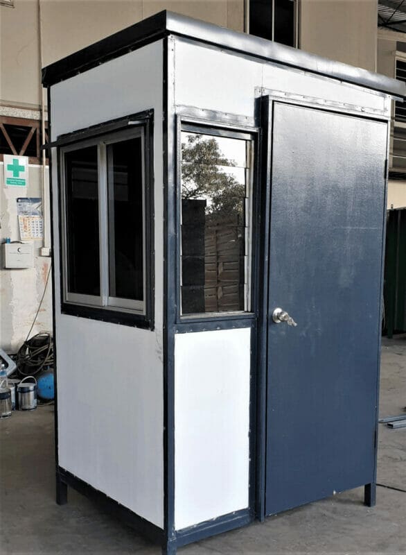 Guard House Portable Cabin | Economy – PPGI Deck & Steel Frame Finished