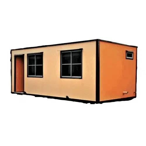 Heavy Duty Portable Cabin | Super Deluxe - Insulated Sandwich Panel System - 100% Steel / NO Timber