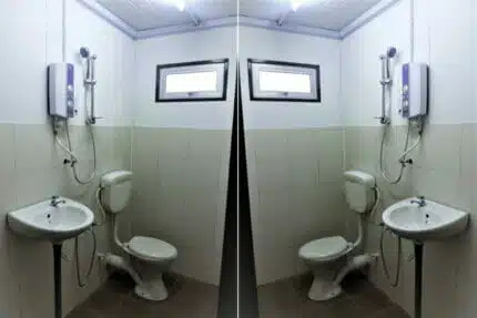 Large Cabin House | Attached Toilet with Bath & Mini Kitchen & Top Platform (10 x 24 x 8 Ft)