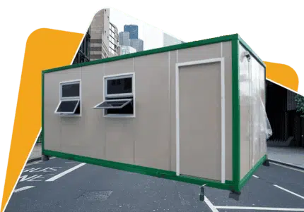 Standard Cabin House | 2 Rooms with Centre Partition (10 x 20 x 8 Ft)