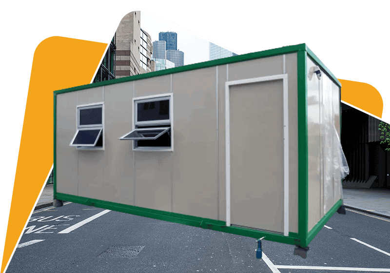 Standard Cabin House | 2 Rooms with Centre Partition (10 x 20 x 8 Ft)