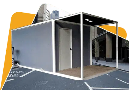 Standard Cabin House | 2 Rooms with Centre Partition (10 x 20 x 8 Ft)