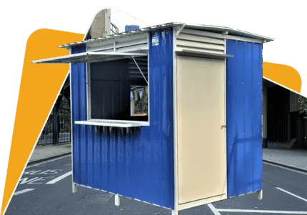 Light Duty Portable Cabin | Economy - PPGI Deck & Steel Frame Finished (NO Window & NO Electrical)