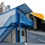 Standard Cabin House | 2 Rooms with Centre Partition (10 x 20 x 8 Ft)