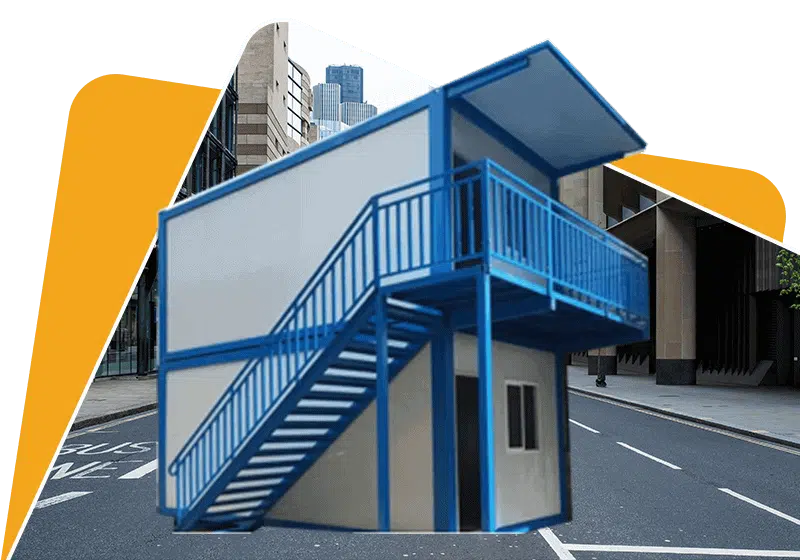 Standard Cabin House | 2 Rooms with Centre Partition (10 x 20 x 8 Ft)